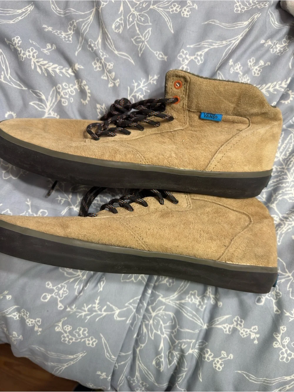 Men's Vans OTW Tan Suede Lace-Up Casual shoes